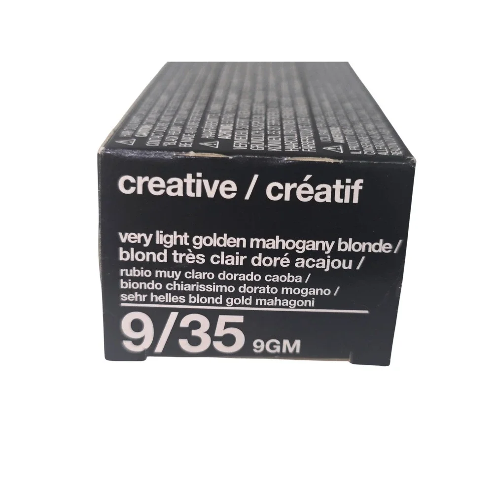 TIGI Copyright Colour Creative‎ Permanent Creme Haircolor 9/35 9GM 2oz 60ml NEW